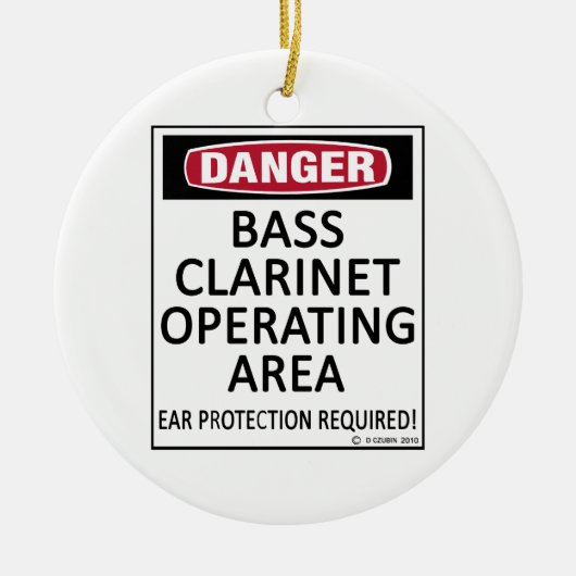 Bass-Klarinettenbereich Keramikornament (Vorne)