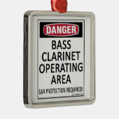 Bass-Klarinettenbereich Silbernes Ornament (Rechts)