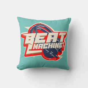 Bass-Kopfhörer für Beatmaker-Musikmaschine Vintag  Kissen