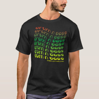 Bass-Kräuselung der Trommel-n T-Shirt