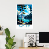 Bass Lake 1 Poster (Heimbüro)