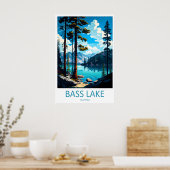 Bass Lake 1 Poster (Küche)