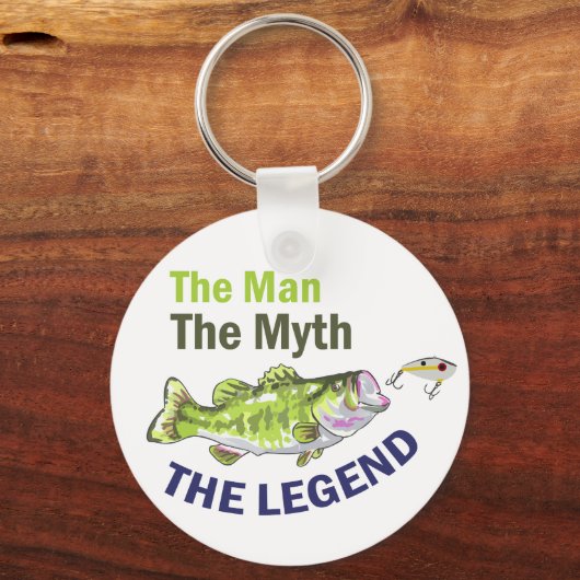Bass Legend Schlüsselanhänger (Vorderseite)
