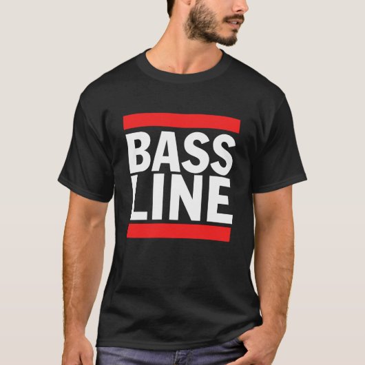 Bass Line T-Shirt (Vorderseite)