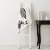 Bass Loud, Problems Quiet Music Art Blanket Sherpadecke (Beispiel)