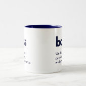 Bass lustige Geschenkidee Tasse Bass Choir Mitglie (Mittel)