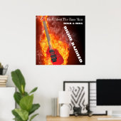 Bass Man - Music Poster (Heimbüro)
