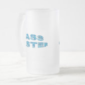 Bass Master Fishing-Shirts Mattglas Bierglas (Vorderseite Links)