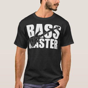 BASS MASTER lustiges Bassisten-Geschenk T-Shirt