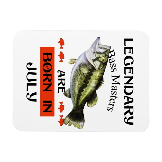 Bass Masters Juli Magnet (Horizontal)