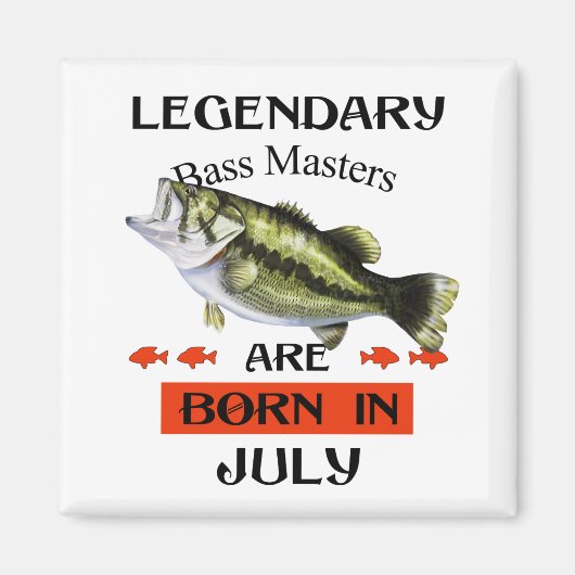 Bass Masters Juli Magnet (Vorne)