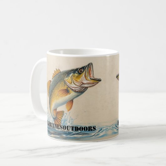 Bass Mug Kaffeetasse (Vorderseite Links)