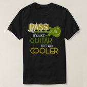 Bass Musician Gift Rock Music Bass Gitarre T-Shirt (Design vorne)