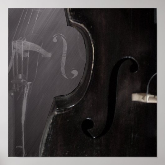 Bass of hole - Druck Poster (Vorne)