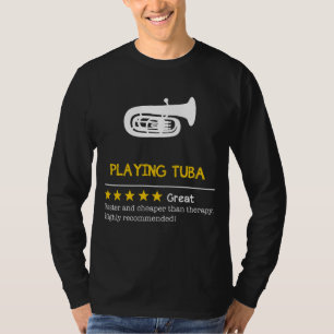 Bass of Laghter: Tuba - billiger, schnell T-Shirt