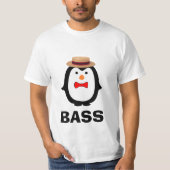 Bass Penguin T-Shirt (Vorderseite)