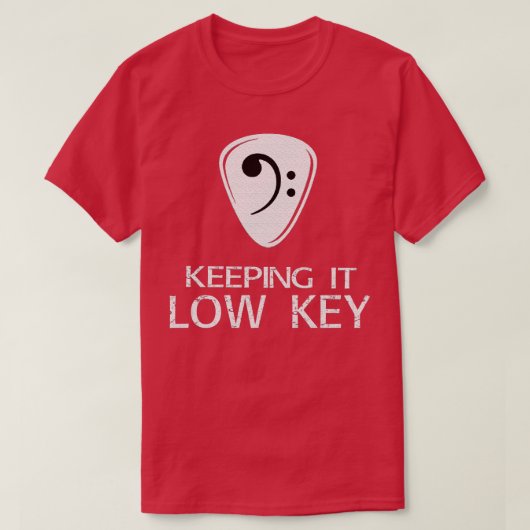 Bass Player 1 behalten T-Shirt (Design vorne)