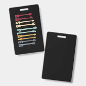 Bass Player Ausweis (Vorder- & Rückseite)