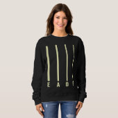Bass Player Bass Strings E A D G Bassist Sweatshirt (Vorne ganz)