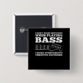 Bass Player Button (Vorne & Hinten)