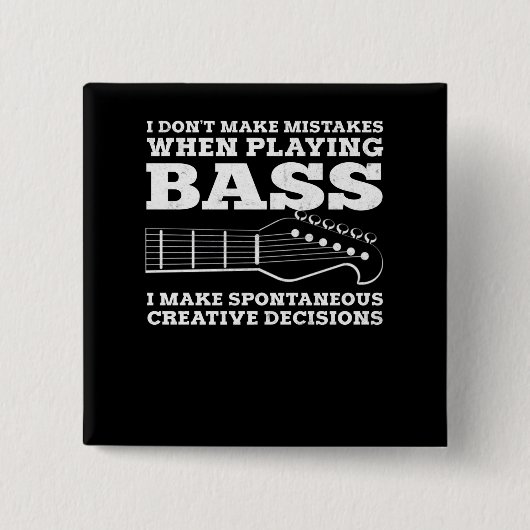 Bass Player Button (Vorderseite)