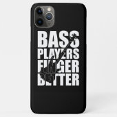 Bass Player Finger besser Case-Mate iPhone Hülle (Rückseite)