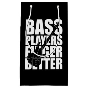 Bass Player Finger besser Kleine Geschenktüte
