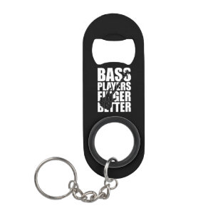 Bass Player Finger besser Mini Flaschenöffner