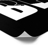 Bass Player Finger besser Poster (Ecke)