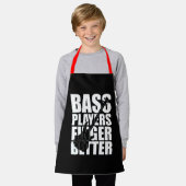 Bass Player Finger besser Schürze (Getragen)
