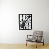 Bass Player Finger besser Wandteppich (Beispiel)