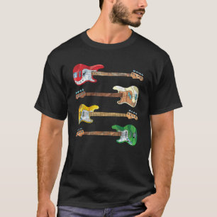 Bass Player Gift Gitarrist Bassist Music Bass Guit T-Shirt
