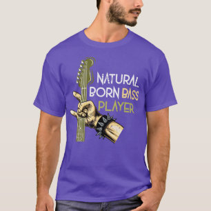 Bass Player Gift Musikinstrument Musik Bass T-Shirt