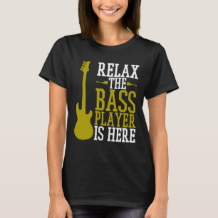 Bass Player Gitarre Rock Metal Music Scho T-Shirt