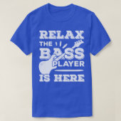 Bass Player Gitarrist Musician Bassist Geschenk T-Shirt (Design vorne)