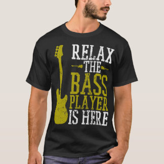 Bass Player Guitarist Music School Vintag T-Shirt