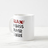 Bass-Player hier Kaffeetasse (Vorderseite Links)