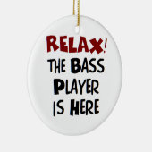 Bass-Player hier Keramikornament (Rechts)