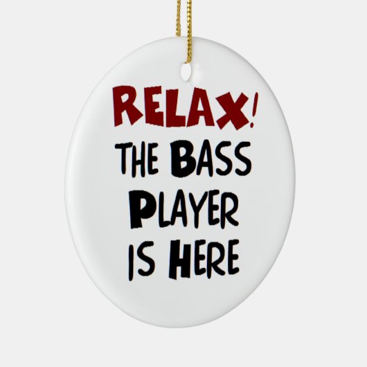 Bass-Player hier Keramikornament (Rechts)