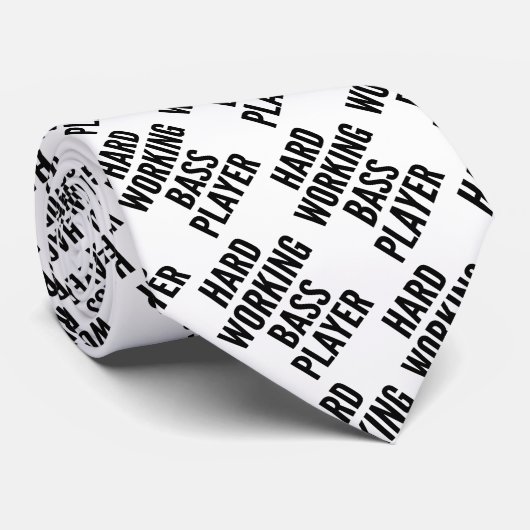 Bass Player Krawatte (Gerollt)