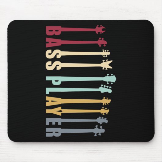 Bass Player Mousepad (Vorne)
