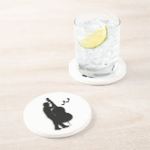 Bass Player Musician Getränkeuntersetzer (Seite)