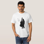 Bass Player Musician T-Shirt (Vorne ganz)