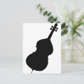 Bass Postkarte (Stehend Vorderseite)