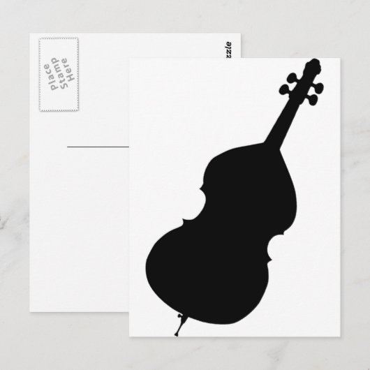 Bass Postkarte (Vorne/Hinten)