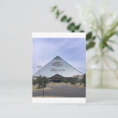Bass Pro Shops Pyramide Memphis Tennessee  Postkarte (Stehend Vorderseite)