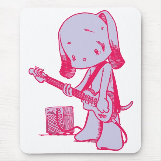 Bass Puppy Mousepad (Vorne)