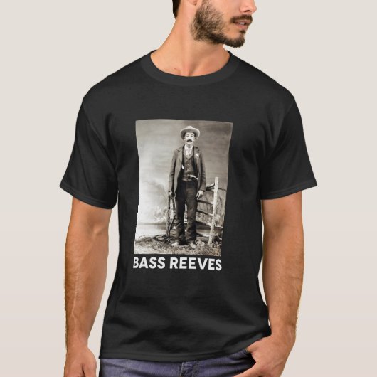 Bass Reeves Long Sleeve T Shirt (Vorderseite)