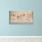 Bass-Relief-Panel Leinwanddruck (Insitu (Holzboden))