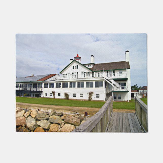 Bass River Lighthouse, Massachusetts Door Mat Fußmatte (Vorderseite)